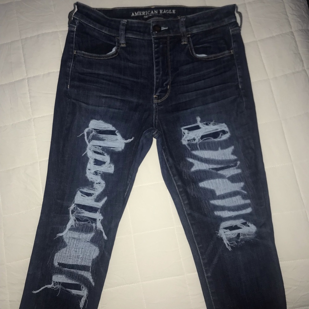 American Eagle Hi-Rose Jeggings